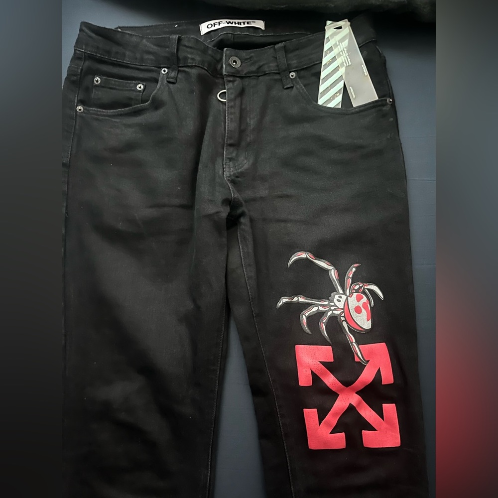 OFF WHITE Spider jeans LIMITED EDITION! - Picture 2 of 11